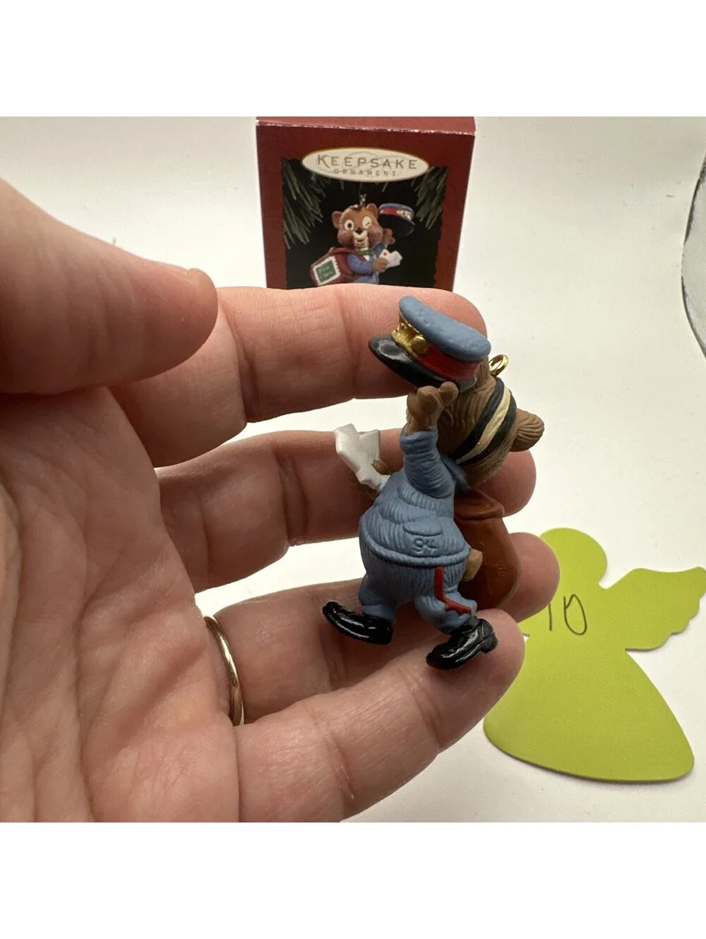 Hallmark Keepsake 1994 Extra Special Delivery First Class Christmas Ornament Box